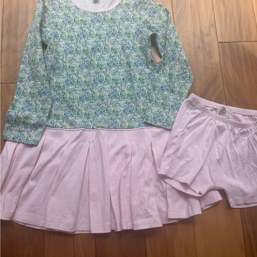 The Proper Peony dress and matching shorts